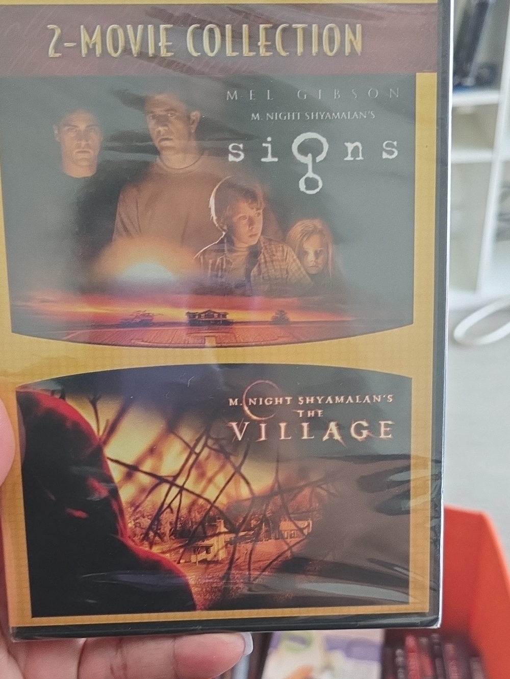2-Movie Collection: Signs & The Village - Black/Gold Artwork